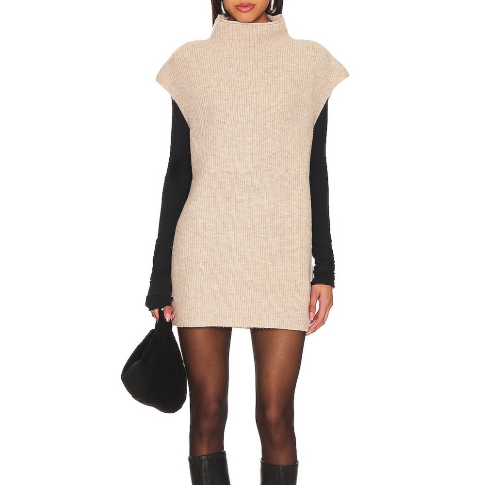 Stitches & Stripes Celine Tunic Dress in Black size S